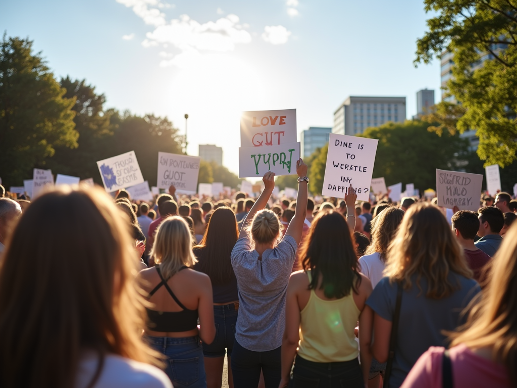 Community advocacy event