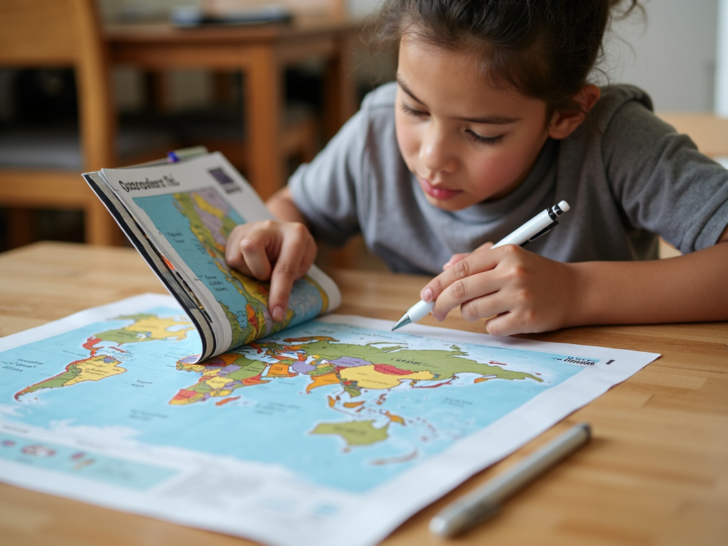Volunteer planning their trip abroad