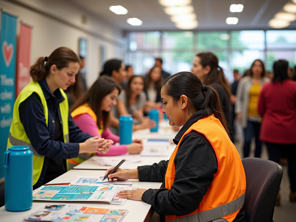 Join a Health Fair: Your First Volunteer Win